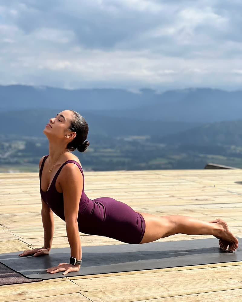 Bruna Cantini, instrutora de yoga